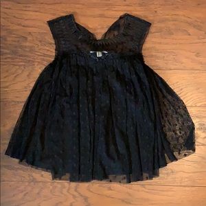 Francesca’s babydoll top